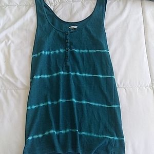 Dark blue tank